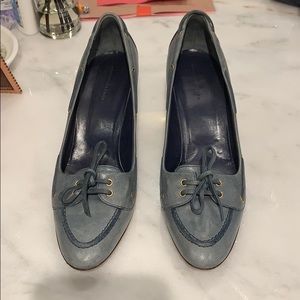 Blue Balenciaga Heels